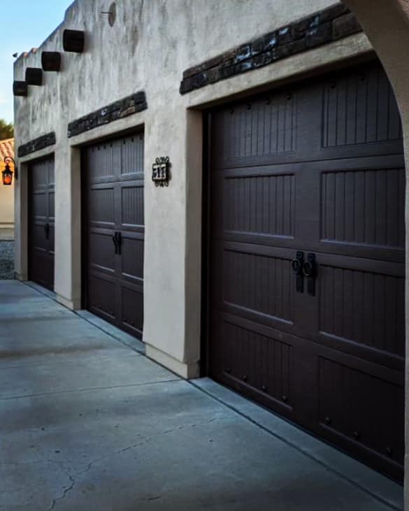 3 Garage Doors on single property installed in the west valley.